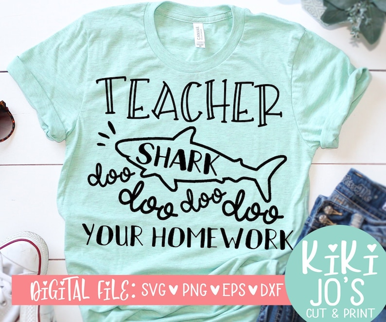 Download Teacher Shark Doo Doo Your Homework svg Teacher SVG ...