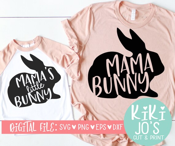 Download Mommy And Me Svg Mama Bunny Svg Easter Svg Mama S Etsy