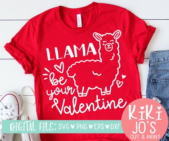 Download Llama be your Valentine svg valentines svg Valentine's | Etsy