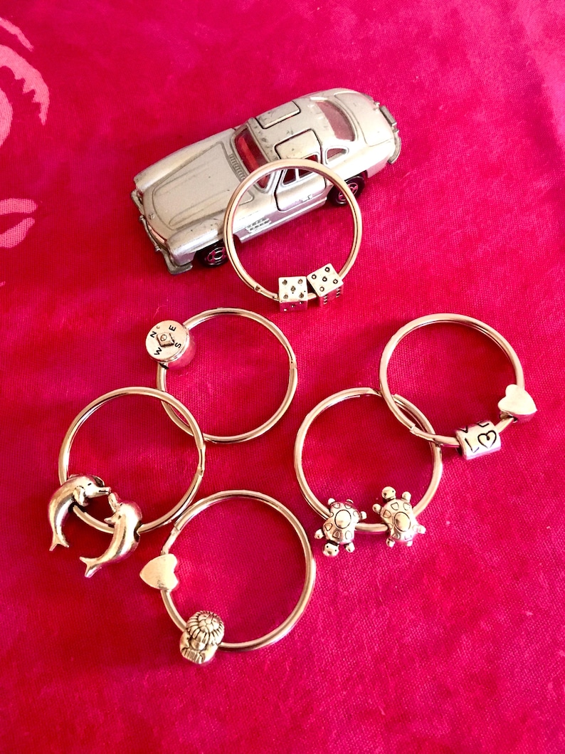 Large Key Ring Stainless Steel Gift for Boy Girl Men Christmas Stocking