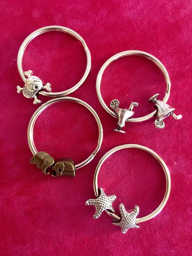 Large Key Ring Stainless Steel Gift for Boy Girl Men Christmas Stocking