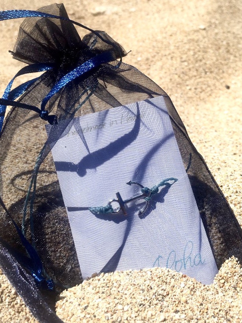 waterproof gift for sailor nautical jewelry summer jewelry anchor anklet friendship bracelets wish bracelet 2 anchor bracelets blue