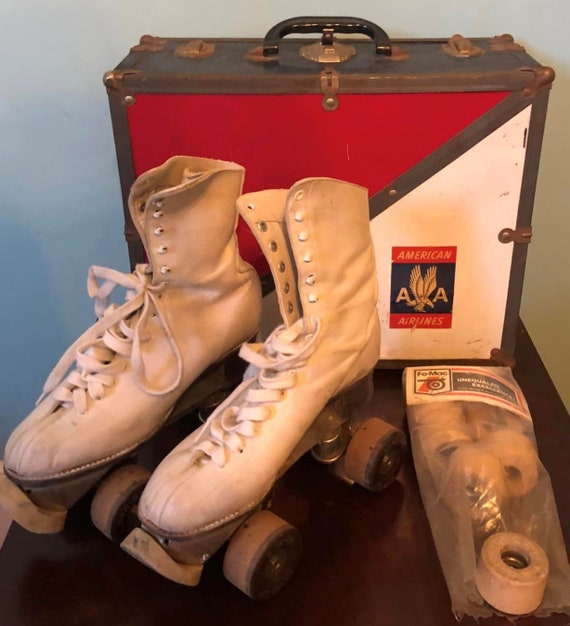 Vintage Ladies Cleveland Roller Skates Mid Century Mo… Gem