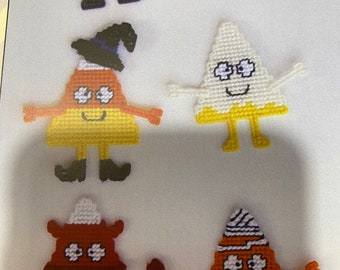 Candy Corn Halloween Characters