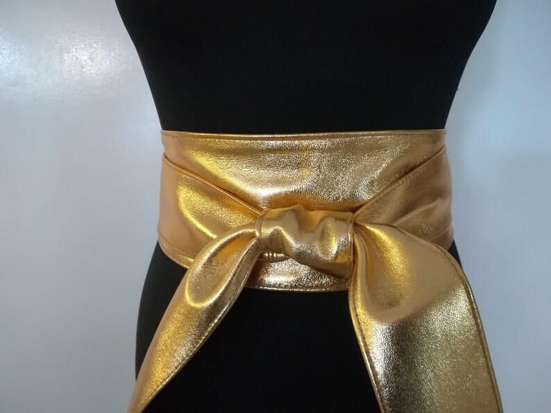 Obi belt gold hotsell