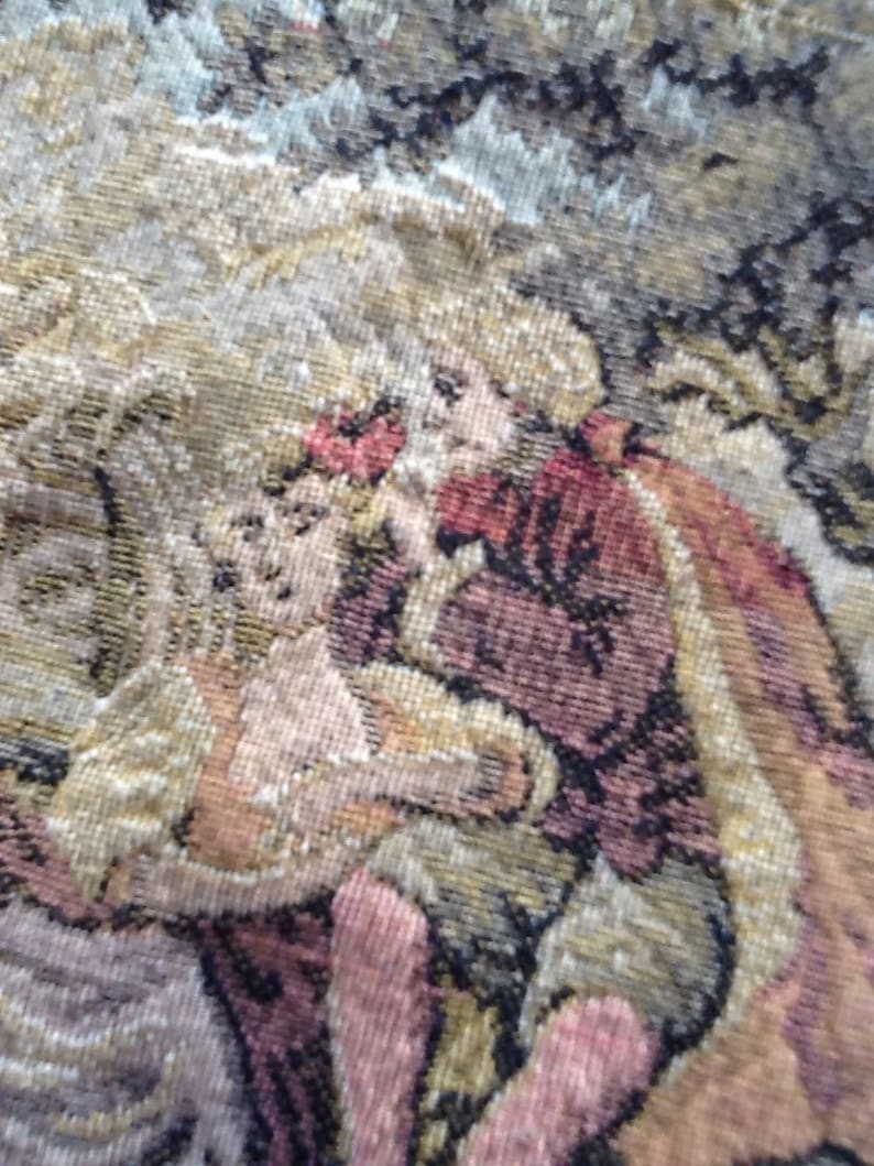 French couple tapestry