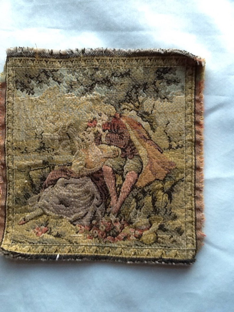 French couple tapestry
