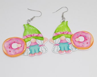 Gnome Summer Fun Earrings Fun Jewelry Gifts for Her