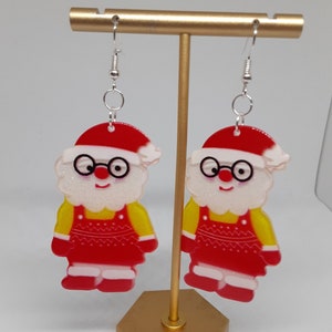 Santa Clause Earrings Christmas earrings