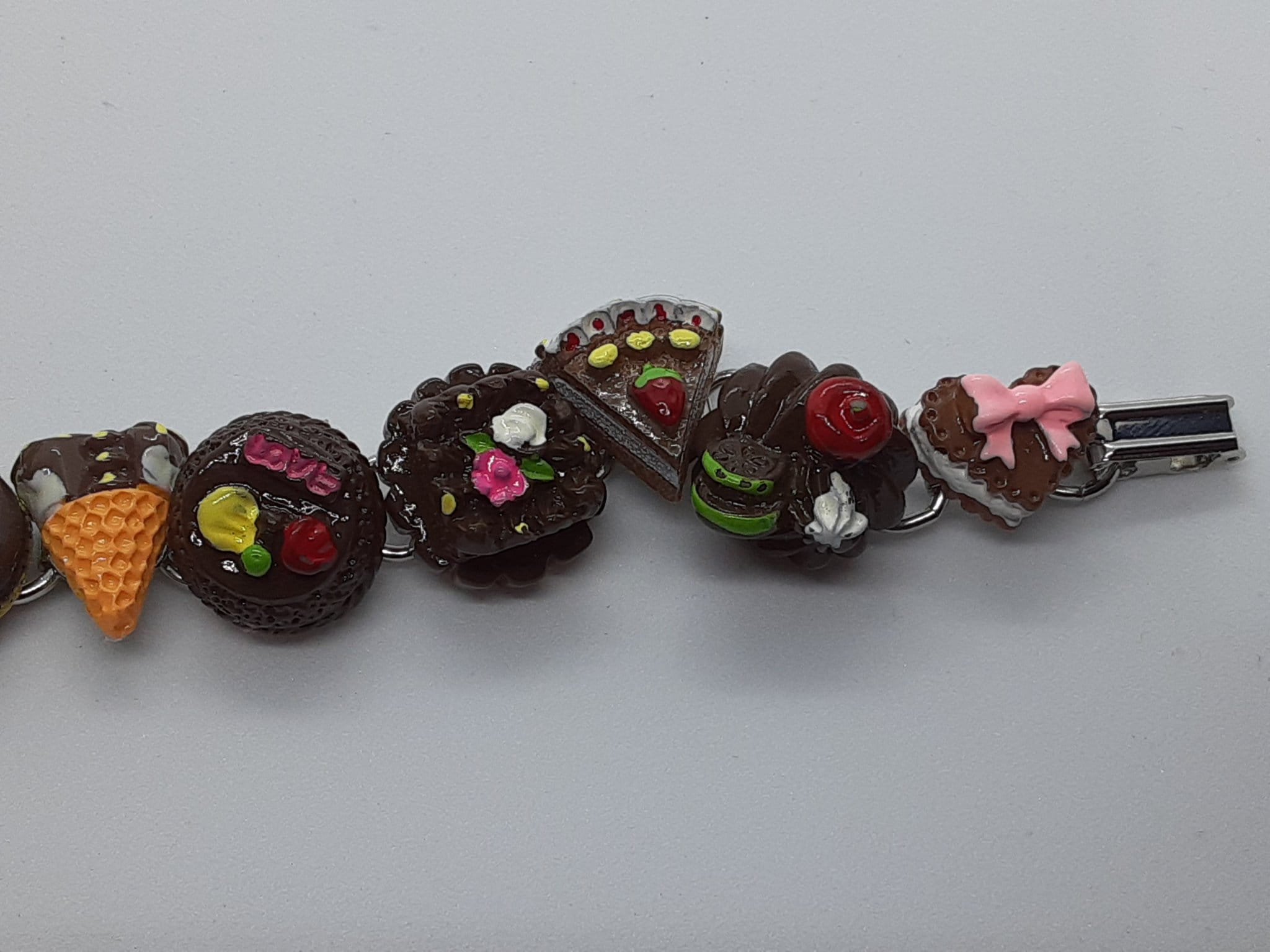 Chocolate Dessert Bracelet Food Jewelry Fun Jewelry Etsy