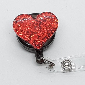 Heart Badge Hold Cute Valentine&#39;s Day Badge Holder Gifts for her