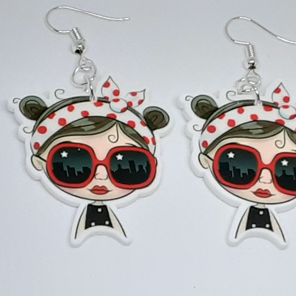 Cute Girl Dangle Earrings Gifts for Her