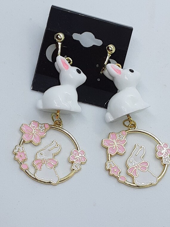 Bunny clip hotsell on earrings