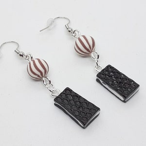 Ice Cream Sandwiches Dangle Earrings Fun Food Jewelry Gifts for her