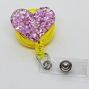 Heart Badge Hold Cute Valentine&#39;s Day Badge Holder Gifts for her