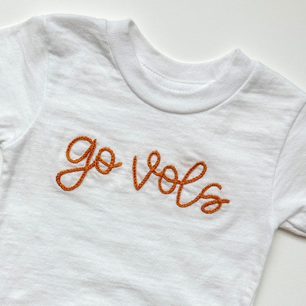 Kids Custom Embroidered Shirt Etsy