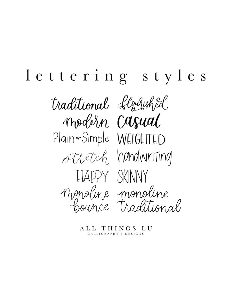 Hand-lettered Envelopes | Cursive Envelopes | Calligraphy Envelopes ...