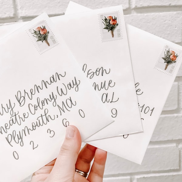 Lettered Envelopes - Etsy