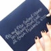 Hand-lettered Envelopes Cursive Envelopes Calligraphy - Etsy