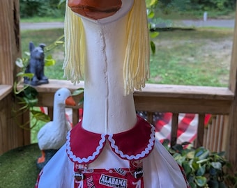 Goose-leader Football/Alabama/ Dress for Your Porch Goose