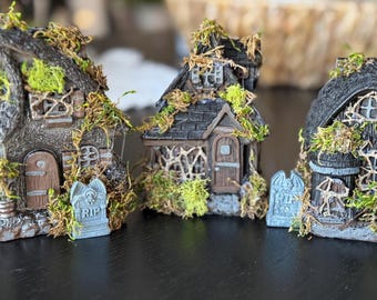 Spooky Miniature Haunted Houses