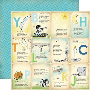 3 Assorted Sheets! Carta Bella baby mine BOY Collection 12X12 Double Sided Sheets, Baby Theme Scrapbooks, Cards and Papercrafts