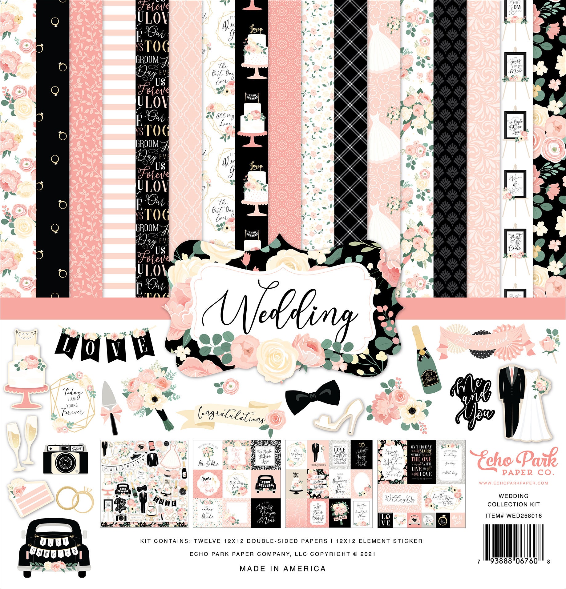 Stamperia 12x12 Wedding Cardstock Double Sided Cardstock 12x12 Cardstock  Wedding Cardstock Scrapbook Cardstock 23-095 