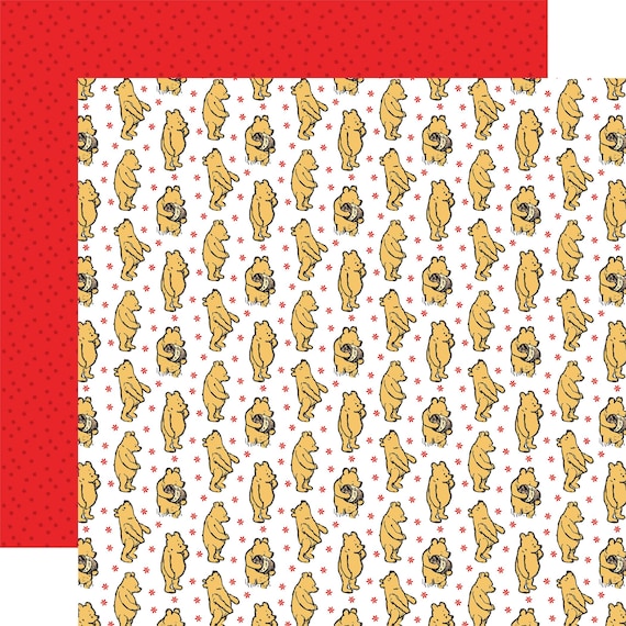 Echo Park Paper Co. Winnie the Pooh Collection 6X6 Pad, 24 Double