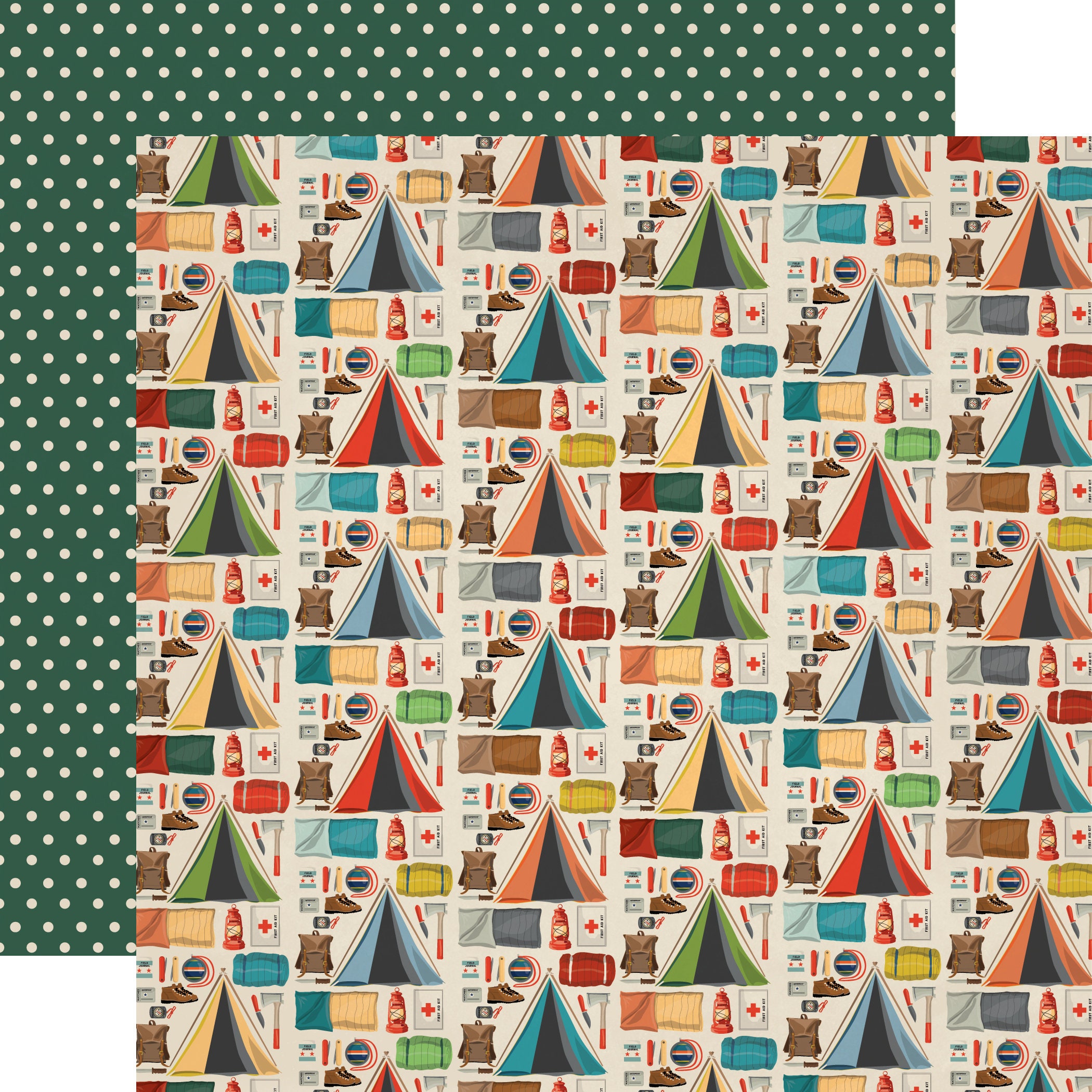 Echo Park Paper Co. My Favorite Christmas Element Stickers, 12X12