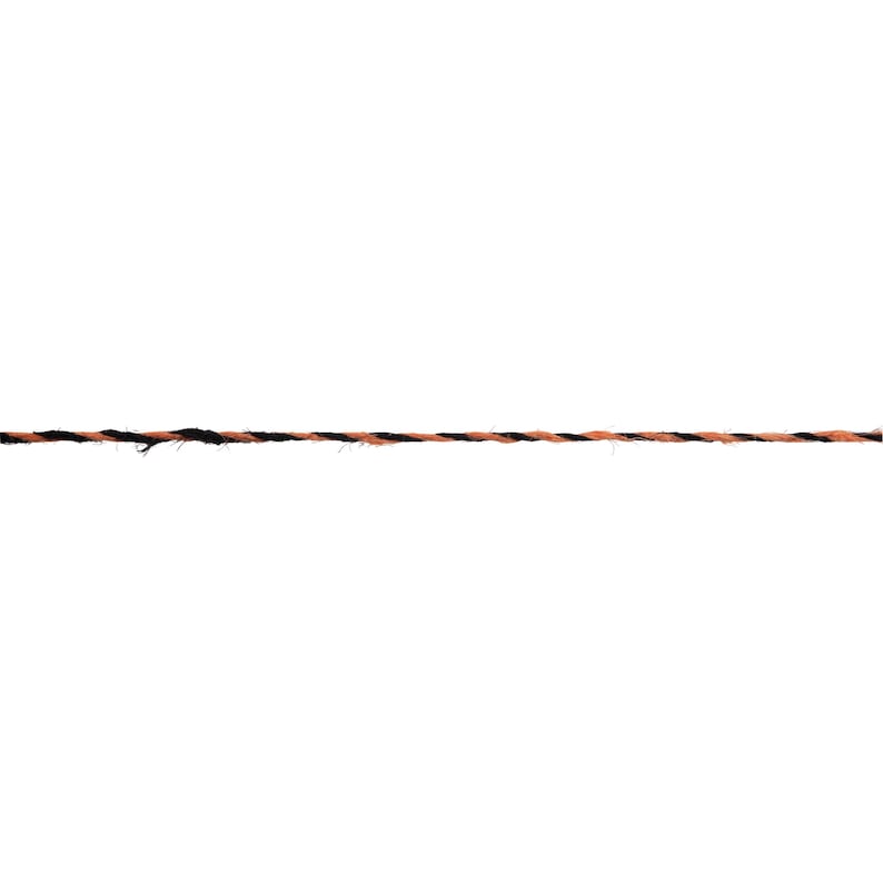 Tim Holtz idea-ology Jute String, 8 Yards, Tim Holtz Halloween 2025, Black & Orange Striped Twine for Halloween-themed Décor and Papercrafts 画像 3