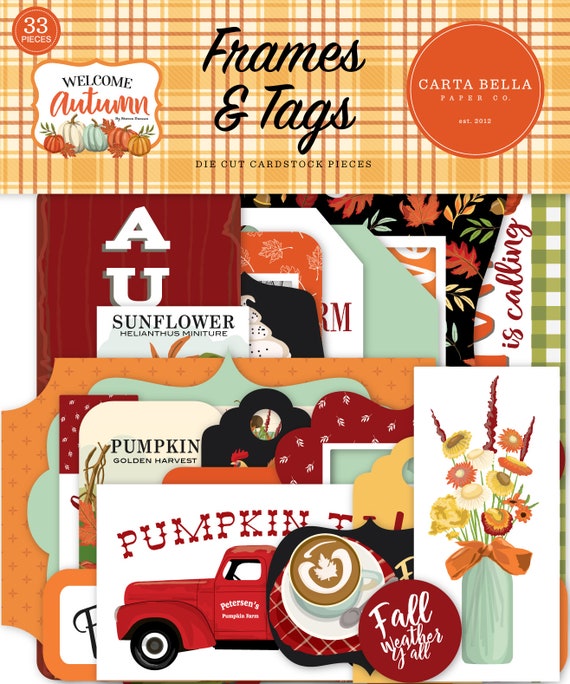 Carta Bella Paper - Welcome Autumn Collection - 12 x 12 Double