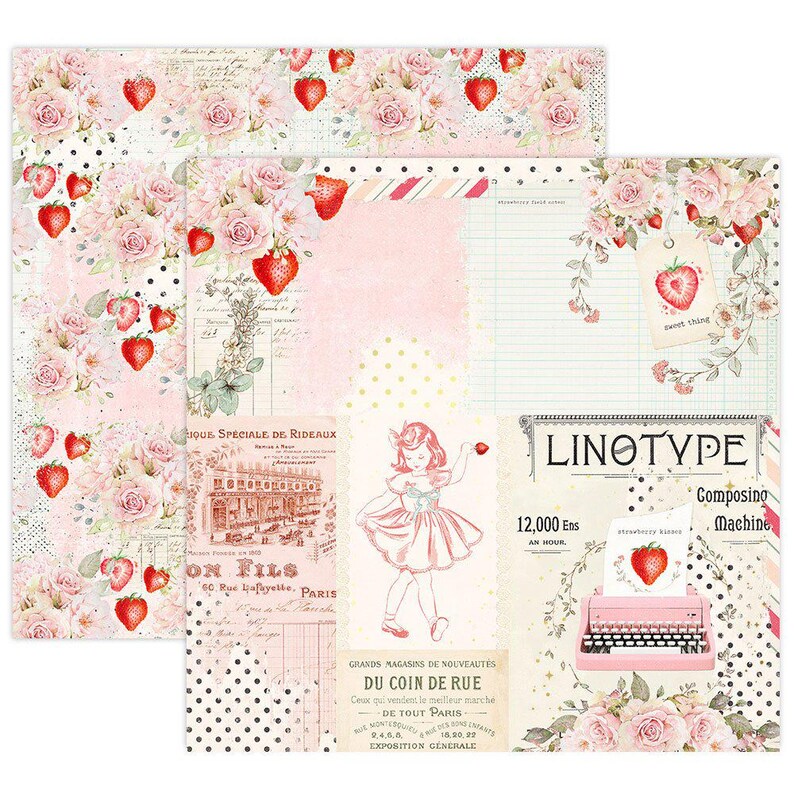 Prima Marketing Inc. Strawberry Milkshake Collection by Frank Garcia 12 ...