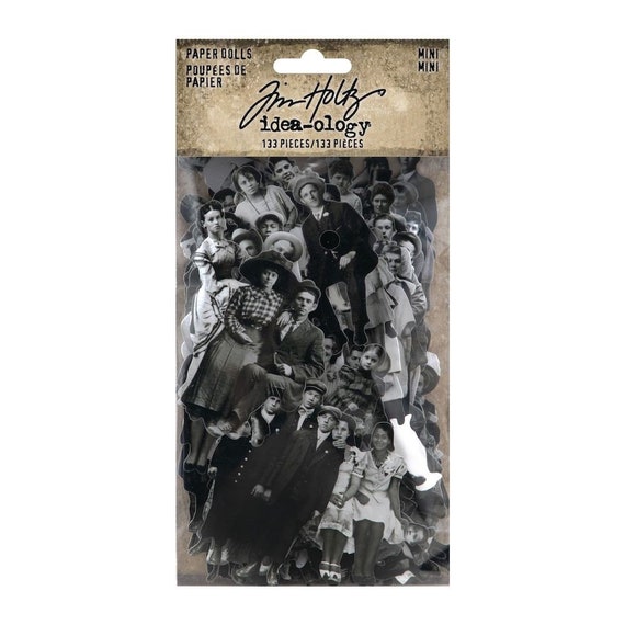 Tim Holtz idea-ology Paper Dolls, Tim Holtz idea-ology Paper Dolls,