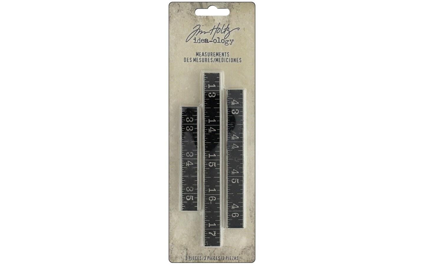 Tim Holtz Idea-ology Measurements, 3 Pieces, Vintage Inspired ...