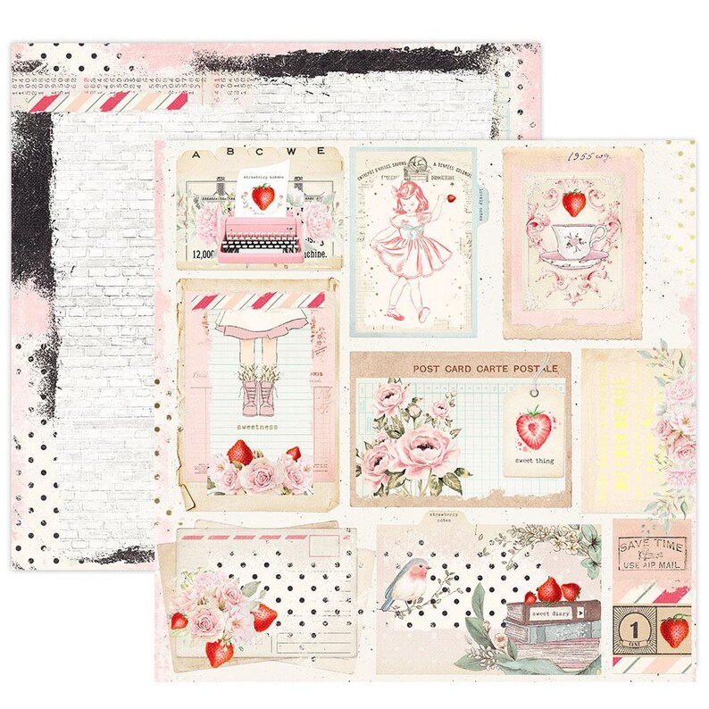 Prima Marketing Inc. Strawberry Milkshake Collection by Frank Garcia 12 ...