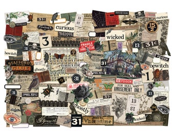 Tim Holtz Idea-ology Layers Paper Dolls, 95 Pieces, Vintage Inspired  Assemblage/collage/papercrafting, Tim Holtz Christmas 2023 