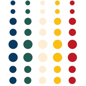 Carta Bella Home Run Collection Enamel Dots, Baseball Enamel Dots, Baseball Theme Scrapbook and Papercraft, Colorful Adhesive Enamel Dots