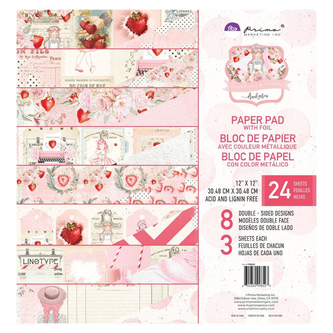 Prima Marketing Inc. Strawberry Milkshake Collection by Frank Garcia 12 ...