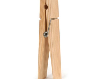 Unfinished Jumbo Clothespin, 9"