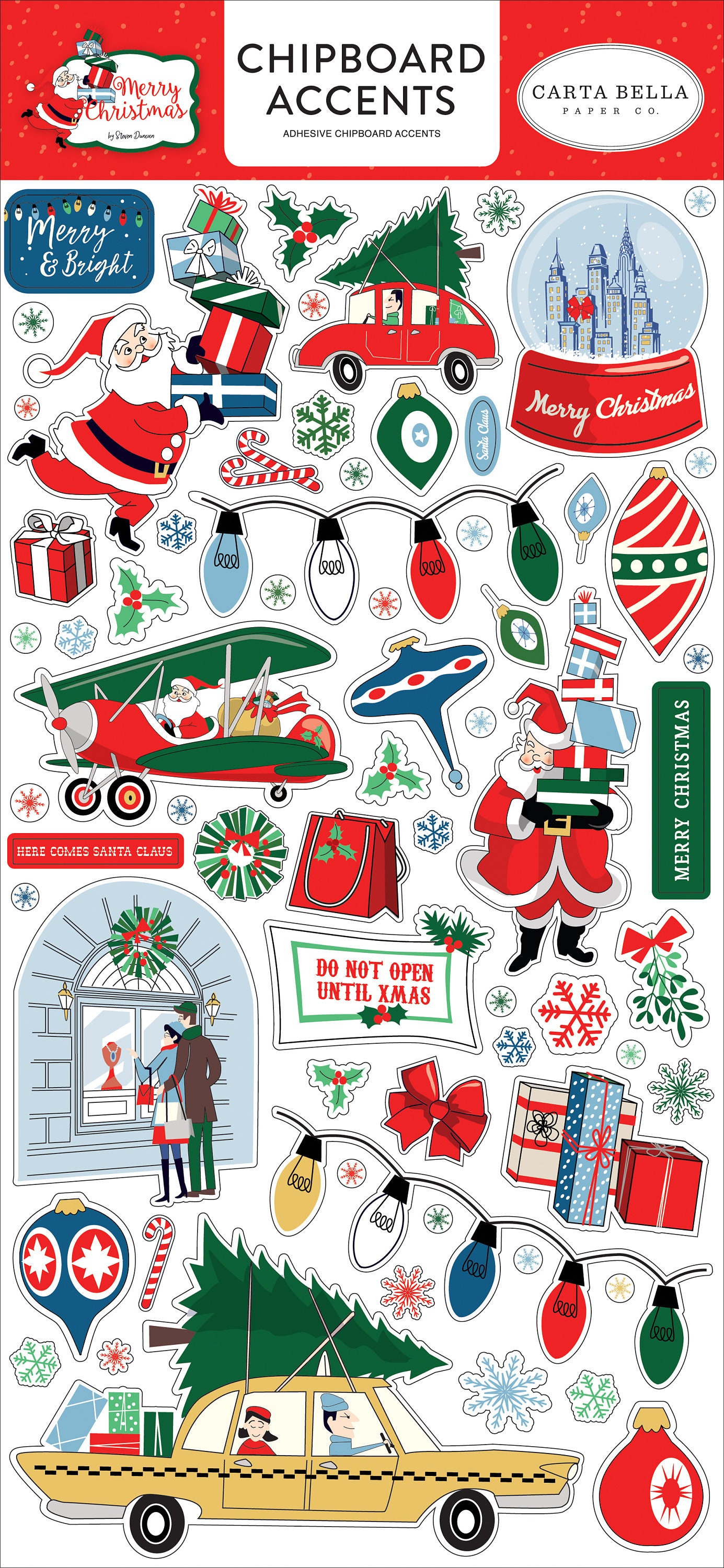 Carta Bella Paper - A Very Merry Christmas Collection - 12 x 12 Collec –  Justscrapin Crafty Corner