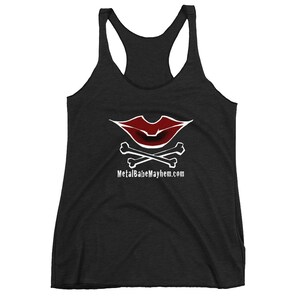 Dark Lips (Women&#39;s Racerback Tank)