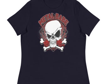 Diamond Skull (Women's Relaxed T-Shirt)