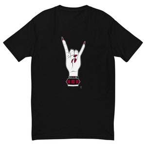 Metal Babe Horns (Short Sleeve T-shirt)