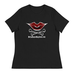 Dark Lips (Women&#39;s Relaxed T-Shirt)