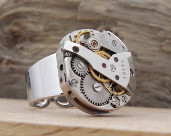 60 Ciondoli Orologio Stile Steampunk – Lotto Da 10 Disegni Vintage In Lega Argento Antica – Per Creazioni Gioielli Fai Da Te