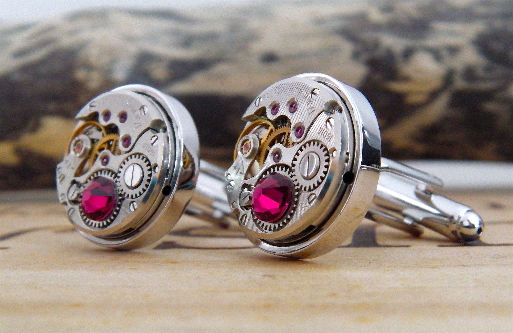 Ruby hotsell wedding cufflinks