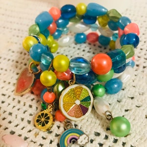 Memory Wire Bracelet, Wrap around Bracelet, Bracelet,