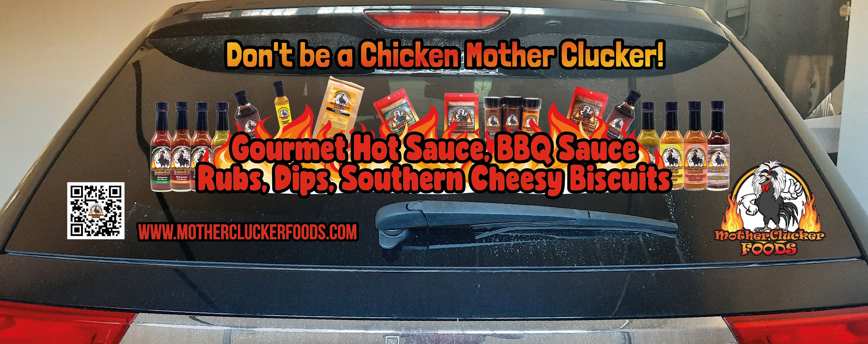 Custom Rear Window Decal: Full Color, Laminated Vinyl, Easy Install - Etsy