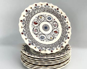 Vintage Copeland Spode “Florence” Salad Plates- Set of 9