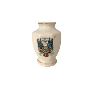 Texas Centennial Souvenir Vase, 1936 image 1